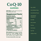 Nature’s Bounty CoQ10 Gummies, Supports Heart Health, CoQ10 200mg, Peach Mango Flavor, 100 Coun