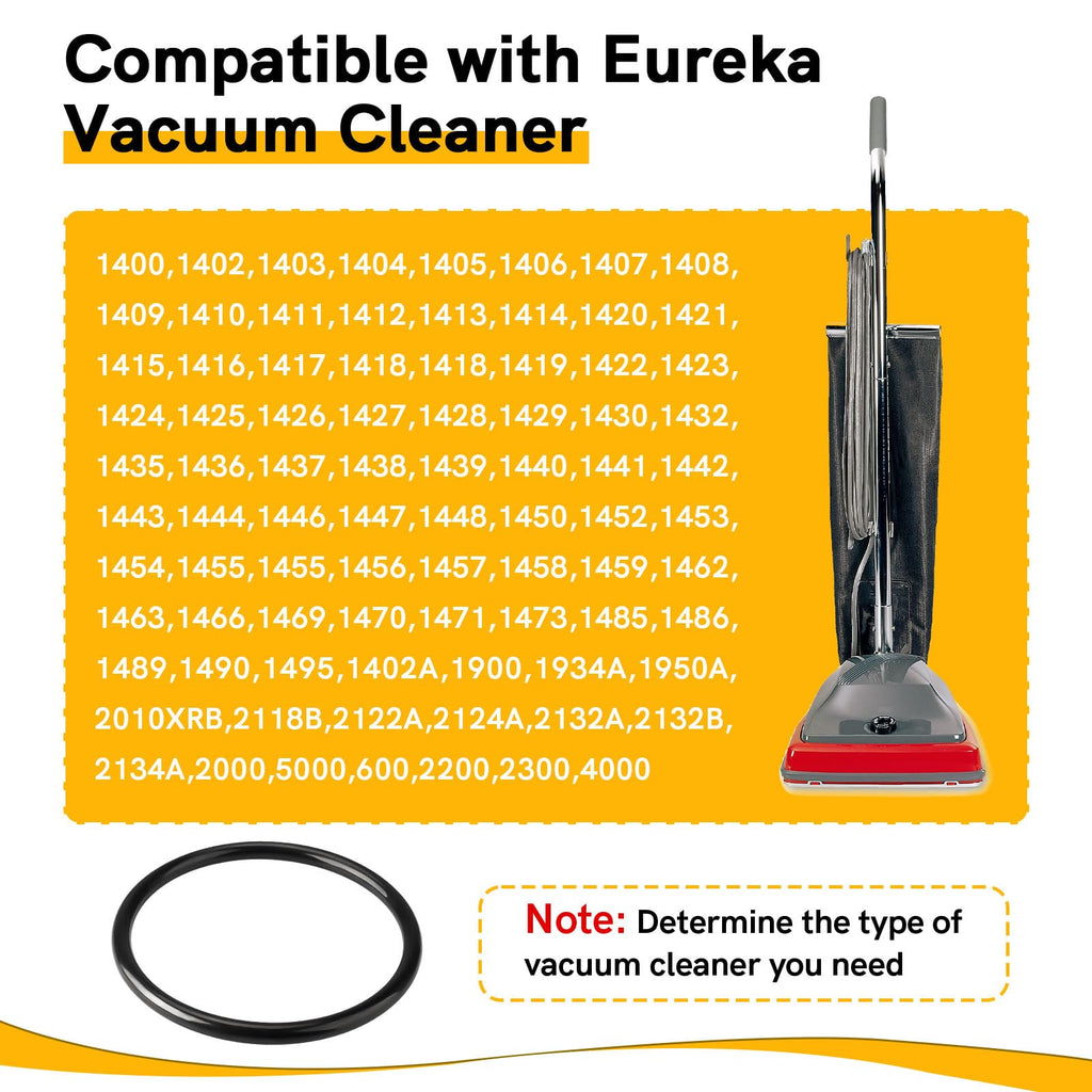 30563B Vacuum Belt for Sanitaire Eureka Commercial Upright Vacuum Cleaner, 66100 Round Vacuum Cleaner Belts for Sanitaire Eureka Style RD, SC679, SC684, SC688, SC886, SC887, SC888, SC899-20 Pack