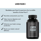 Fixxr Liver by Dr. Amie | Liver Support Supplement | Supports Liver, Digestion, Immune System, and Boosts Energy & Vitality | 30 Day Supply, 60 Capsules