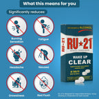 RU-21 The Supplement for When You Want to Drink & Go to Work The Next Morning | Feel Better After Celebrating & Support Your Liver | Trusted for 23 Years | Made in USA (20-Pill x 6-Pack, 60 Servings)
