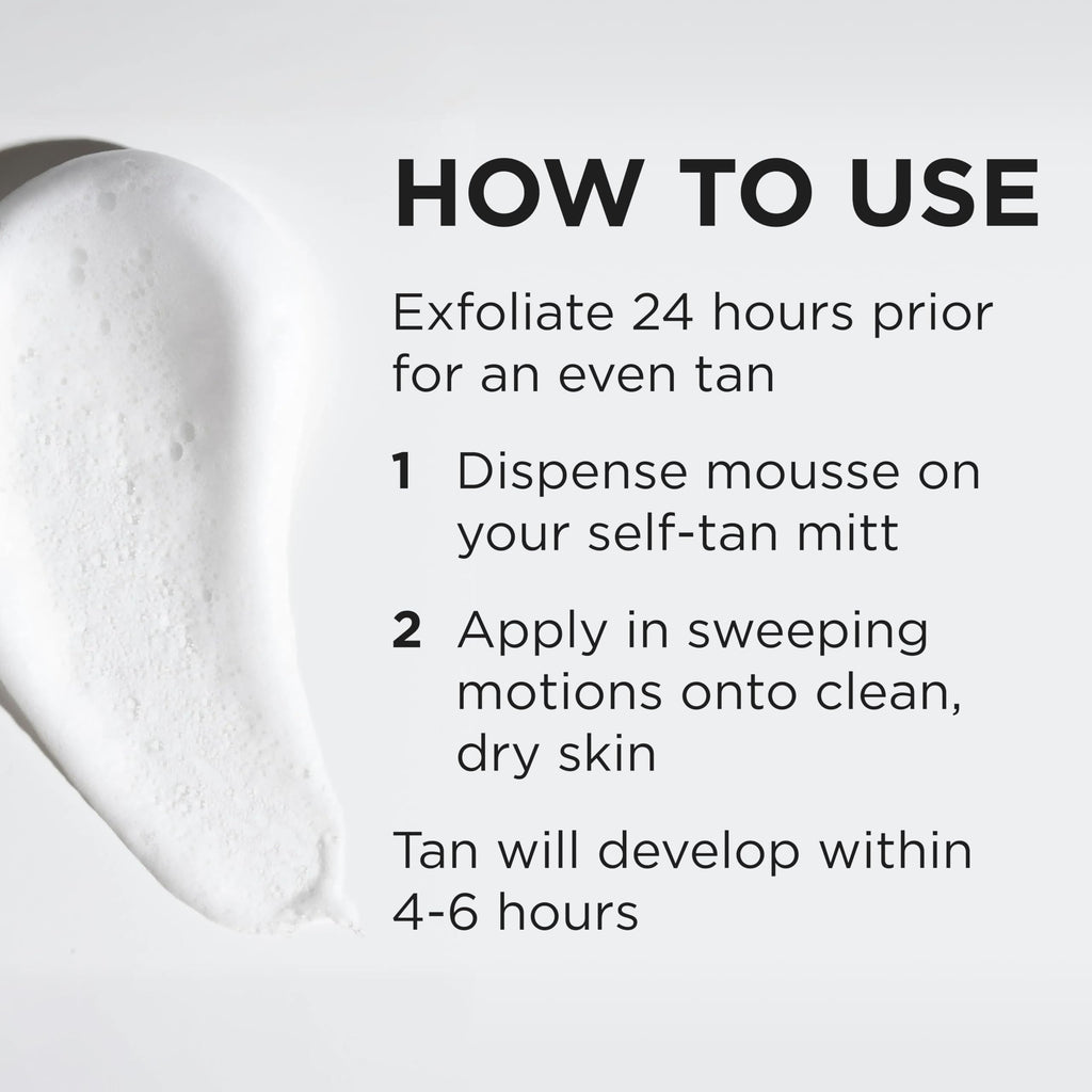 Tan-Luxe Hydra Mousse, Hydrating Self Tan Mousse, Transfer-Free Body Tanner for a Streak-Free Glow, Cruelty-Free, 6.76 fl. oz