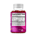 Vitamatic 2 Packs Vitamin B6 100mg Gummies – Natural Strawberry Flavor – 60 Pectin-Based Gummies per Bottle – Nervous System & Energy Support
