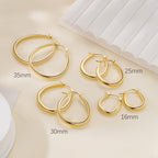 USESMTLE Gold Hoop Earrings for Women 14K Gold Hoop Earrings for Women
