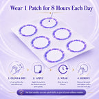 Yainmos Berberine Patches for Women and Men, New & Improved Berberine Patches with Plant Extracts, Applied to Various Parts of The Body (30 Count)