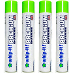 Whip-It! Premium Butane Can 420ml (4 Pack), Virtually Zero Impurities, in Supply Syndicate Packaging