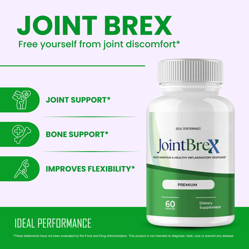 IDEAL PERFORMANCE JointBrex Capsules, JointBrex Pills Reviews (60 Capsules)