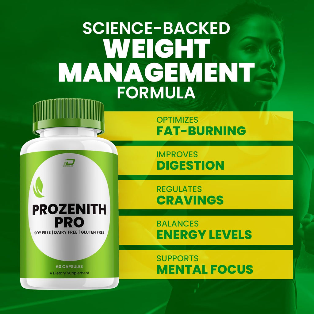 Prozenith Pro Capsules – ProzenithPro All Natural Advanced Formula 800MG Dietary Supplement Maximum Strength (2 Pack - 120 Capsules)
