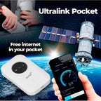Ultralink Pocket [Internet in Your Pocket], Free WiFi Anywhere Ultralink, 2025 New Portable Satellite Internet WiFi Ultra Link Free Router Unlimited High Speed Smart Router (1 PC)
