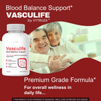 VYTRUZA Vasculife Blood Balance Support* - Vasculife Capsules Advanced Formula Blood Health Support Supplement Supports Blood Flow and Blood Circulation*, 60 Capsules