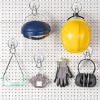 LOVIMAG Magnetic Hooks Heavy Duty, 200LBS+ Super Strong Magnetic Hooks Cruise, Powerful Neodymium Magnets Hook with Swivel Carabiner Hook for Hanging, Kitchen, Cruise Cabins, Grill, Tool Room-2 Pack