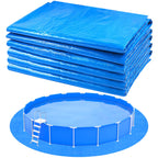 YEXEXINM 11Ft Round Pool Ground Cloths Swimming Pool Ground Cloth,Round Pool Liner Pad for 10ft Above Ground Swimming Pool,Heavy Duty Pool Ground Mat Protector to Prevent Puncture Pool Ground Tarp