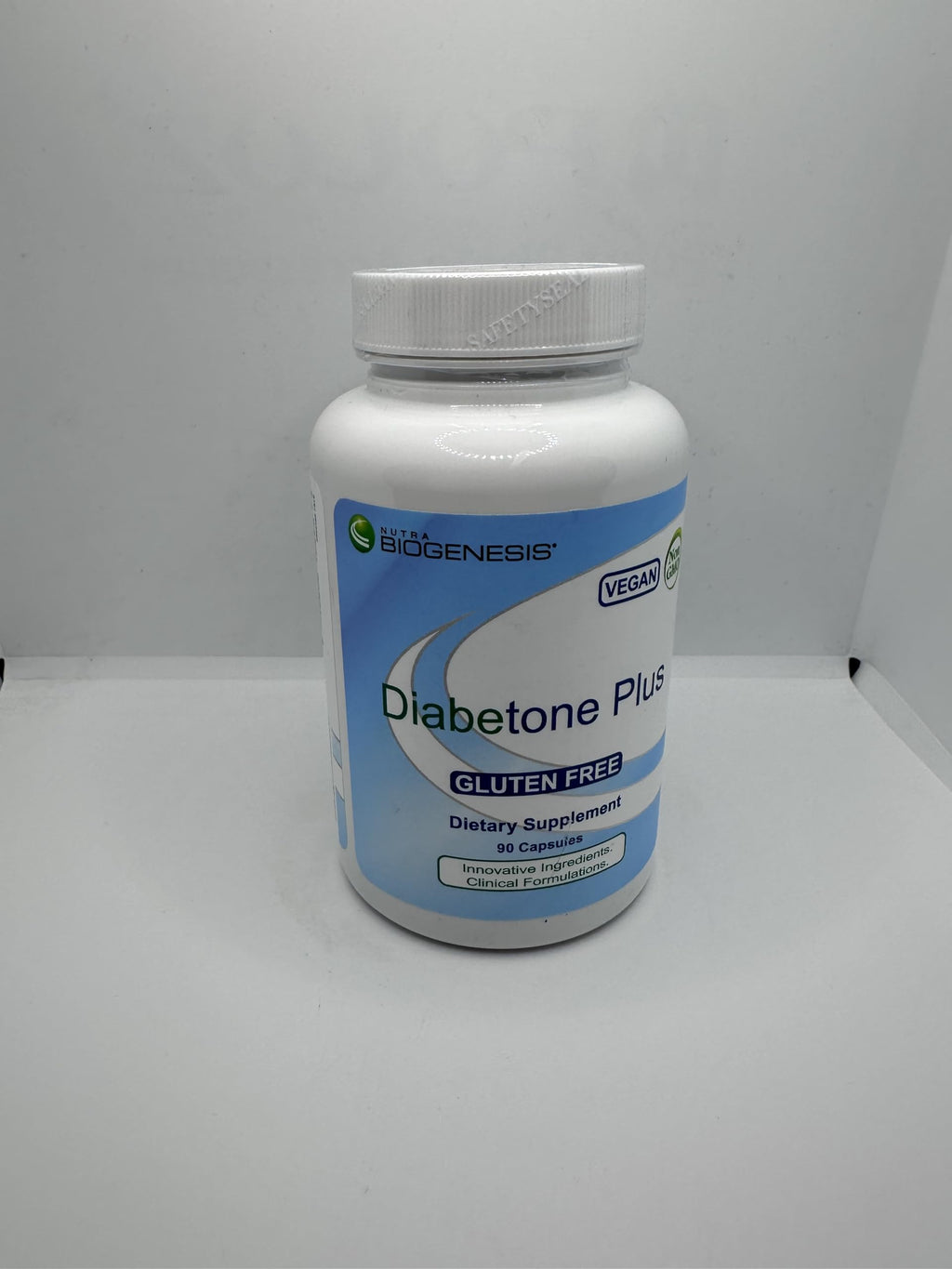 Nutra Biogenesis Diabetone Plus - Metabolic Support Supplement with Cinnamon, Gymnema, Inositol & Bitter Melon, Herbal Balance Complex for Women & Men - 90 Capsules