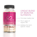 Hairfinity Hair Vitamins - Scientifically Formulated with Biotin, Amino Acids, and a Vitamin Supplement That Helps Support Hair Growth - Vegan - 120 Veggie Capsules (2 Month Supply)