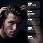 BlackMask Hair Clay for Men, Strong Hold Hair Styling Clay, 3.52oz (1 Pack)
