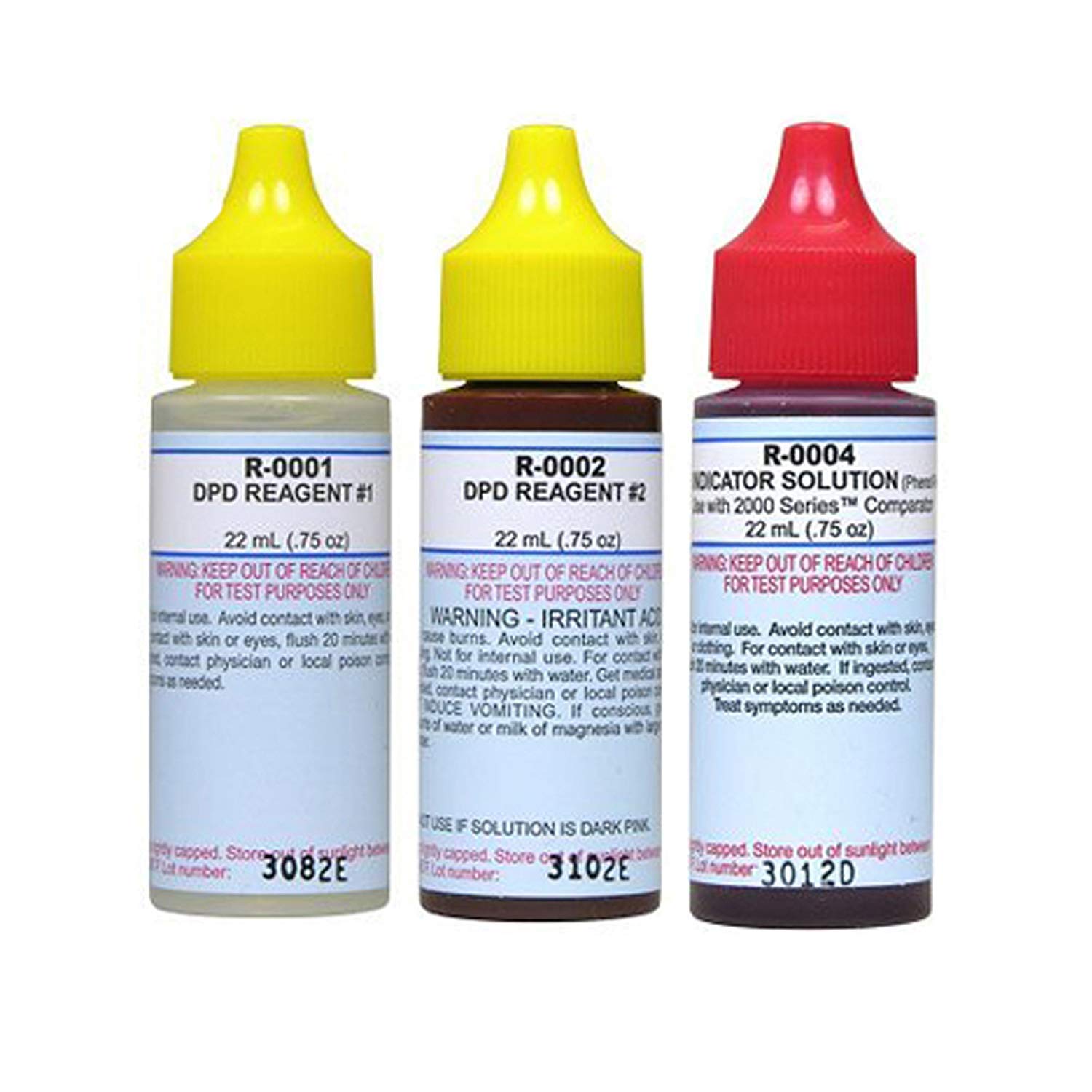 Taylor Replacement Reagent Refill Kits - Basic Refill Kit - 3/4 oz.