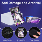 6000ct Card Sleeves for Trading Card,Soft Penny Baseball Card Sleeves,Clear Plastic Card Protectors Fit for MTG,TCG,Baseball,Football,Sports,Game Cards