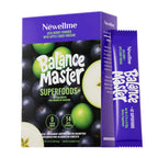 NEWELLME Balance Master Acai Apple Cider Vinegar Powder, Healthy Blood Sugar Support, Probiotics & Digestive Enzymes for Metabolic Support, Vegan Non-GMO, 14 Servings