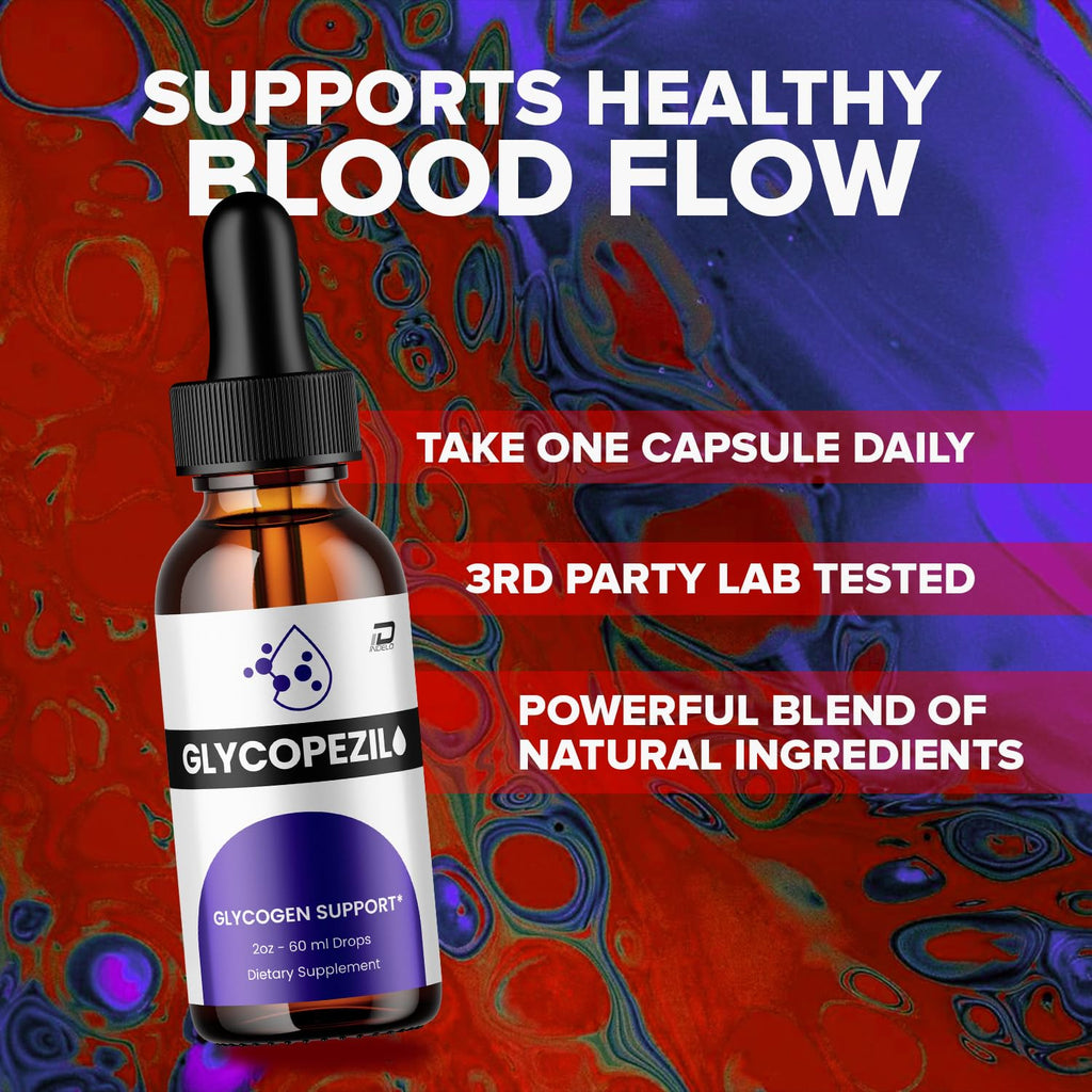 Glycopezil Healthy Formula – Glycopezil Liquid Drops Natural Health Support (1 Pack – 1 Month Supply)