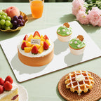 12 Pack 19x14 Inch Cake Boards Rectangle White, Half Sheet Cake Board, Cake Cardboard Rectangle, Greaseproof Sturdy Disposable Dessert Boards for Cakes, Cupcakes, Pizza, Pies