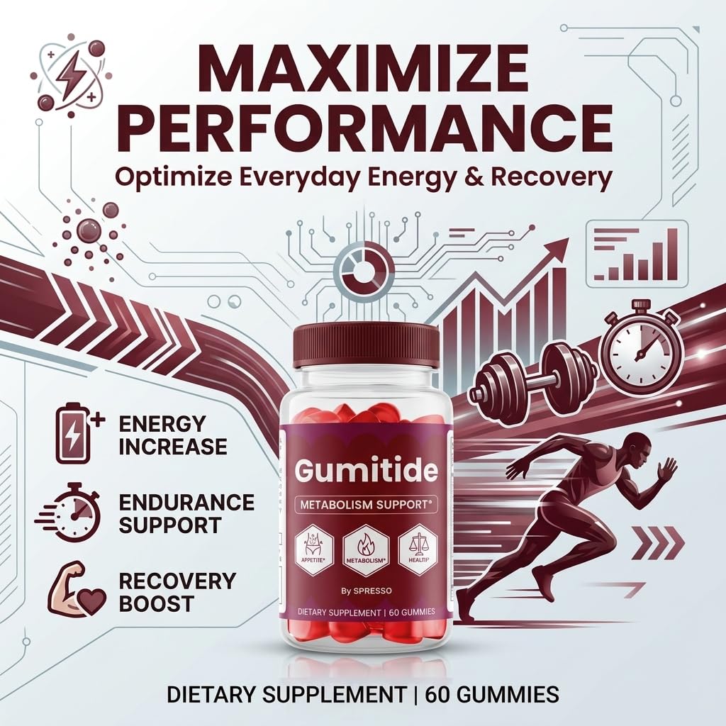 (2 Pack) Gumitide Gummies, Official Gumitide Supplement Gummys with Premium Ingredients, Advanced Formula Support for Overall Health & Wellness Reviews (120 Gummies)