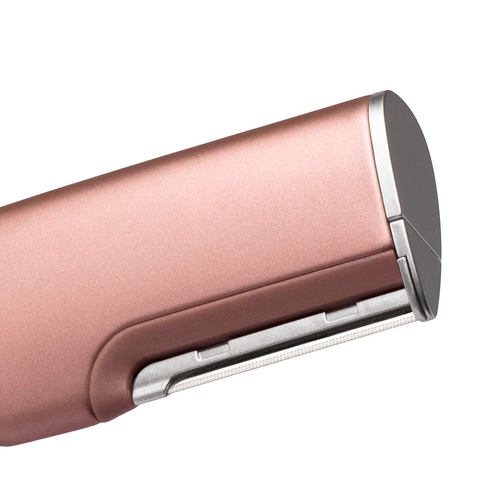 DERMAFLASH LUXE+ Sonic Dermaplaning Tool for Face Peach Fuzz Removal, Anti-Aging and Exfoliation, NEW Limited-Edition Rose Gold with Bonus FREE Refill Kit