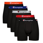 Champion Men's Everyday Cotton Stretch Boxer Briefs, 5-Pack