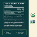Gaia Herbs Milk Thistle - Liver Supplement & Cleanse Support for Helping to Maintain Healthy Liver Function* - 120 Vegan Capsules (40 Servings)