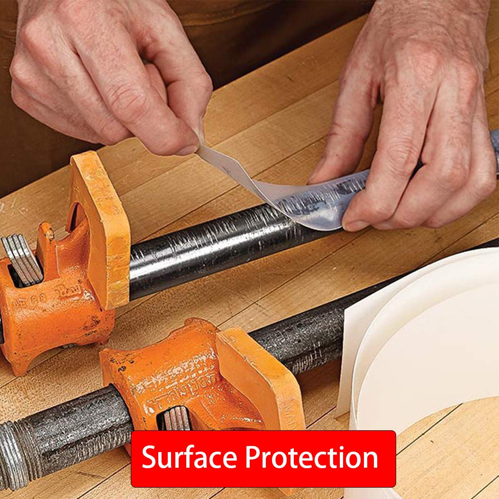 APT, UHMW (Ultra-high Molecular Weight) Polyethylene Tape, Resists Abrasion, Impact, for Surface Protection and Friction and Noise Reduction for Lining Sliding Surfaces. (2" x 5Yds, 10 Mil UHMW)