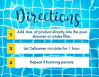Pool & Hot Tub Defoamer, 1 Gallon, Quickly Eliminate Foam in Pool or hot tubs.