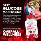 Glykonex Pro Capsules – Glyko Nex Pro Pills Advanced Formula, Natural Ingredients, Extra Strength for Health - 60 Capsules
