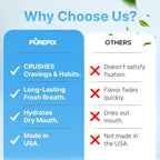 PurePix Flavored Toothpicks Variety Pack, Thick Durable Quit Smoking Support, Infused with Long-Lasting Flavor to Help Fight Cravings, 40 Count per Pouch, Vegan & Gluten-Free, Made in USA, (Pack of 5)