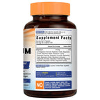 Vitalibre 15 in 1 Magnesium Complex Supplement 510mg | Maximum Absorption Glycinate, Malate, Taurate, Citrate and More for Bones, Heart, Recovery, Energy | Non-GMO, 240 Capsules