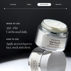 Naturium Multi-Peptide Rich Cream, Hydrating & Nourishing to Help Appearance of Fine Lines & Wrinkles, Vegan & Cruelty-Free, 1.7 oz