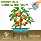 6 Set 9.6 inch Planting Grow Ring, 30Pcs DIY Plant Growing Rings