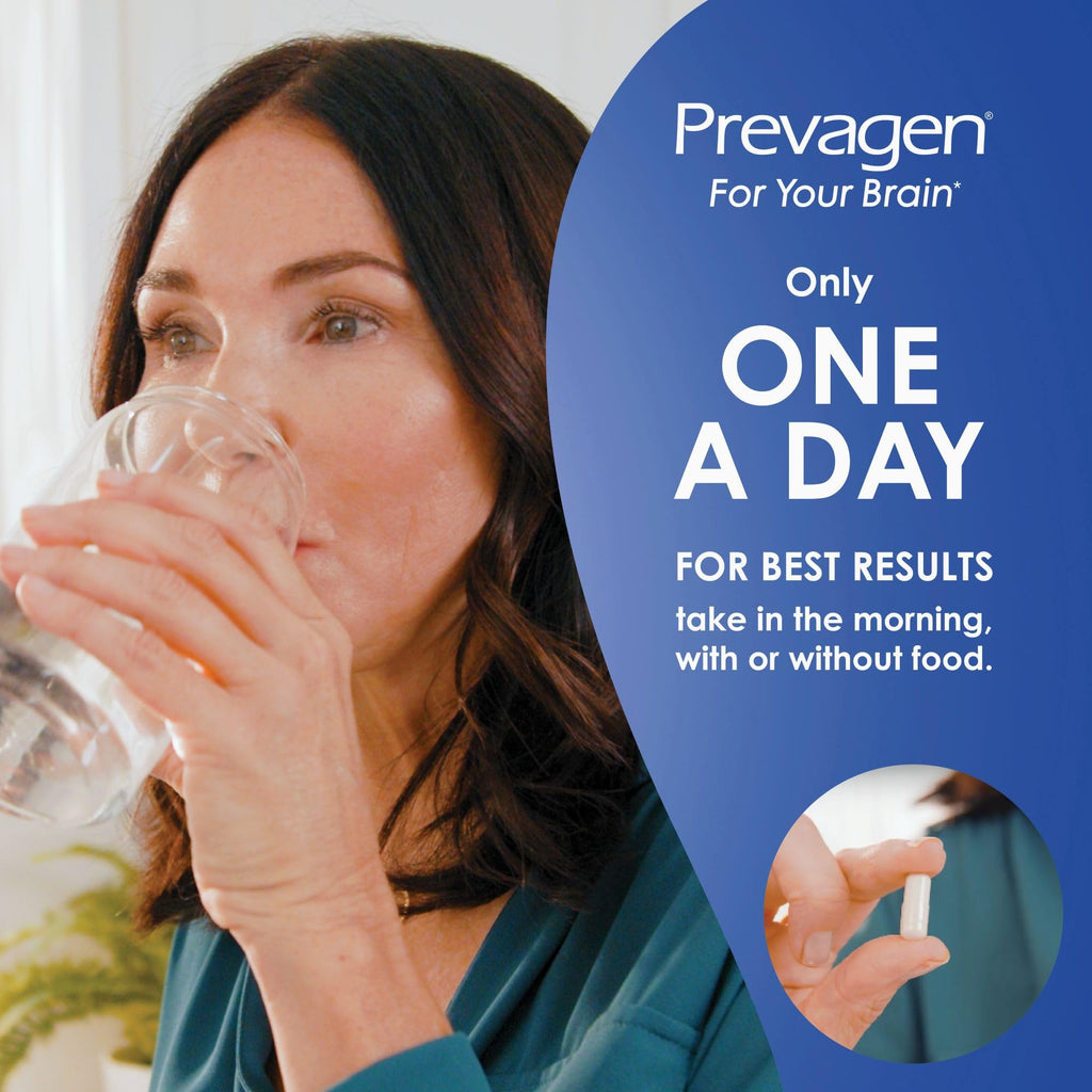 Prevagen Regular Strength - 30 Capsules (1 Month Supply) | Formulated for Your Brain | 10mg of Apoaequorin Plus Vitamin D3