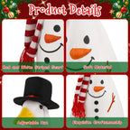 Christmas Goose Outfit Winter Snowman Goose Costume for Outdoor Decor