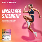 Cellucor Creatine Powder, Fruit Punch Flavor - Increases Strength, Lean Muscle Mass & Endurance, Micronized Creatine for Fast Absorption, 5g Creatine per Serving, 50 Servings