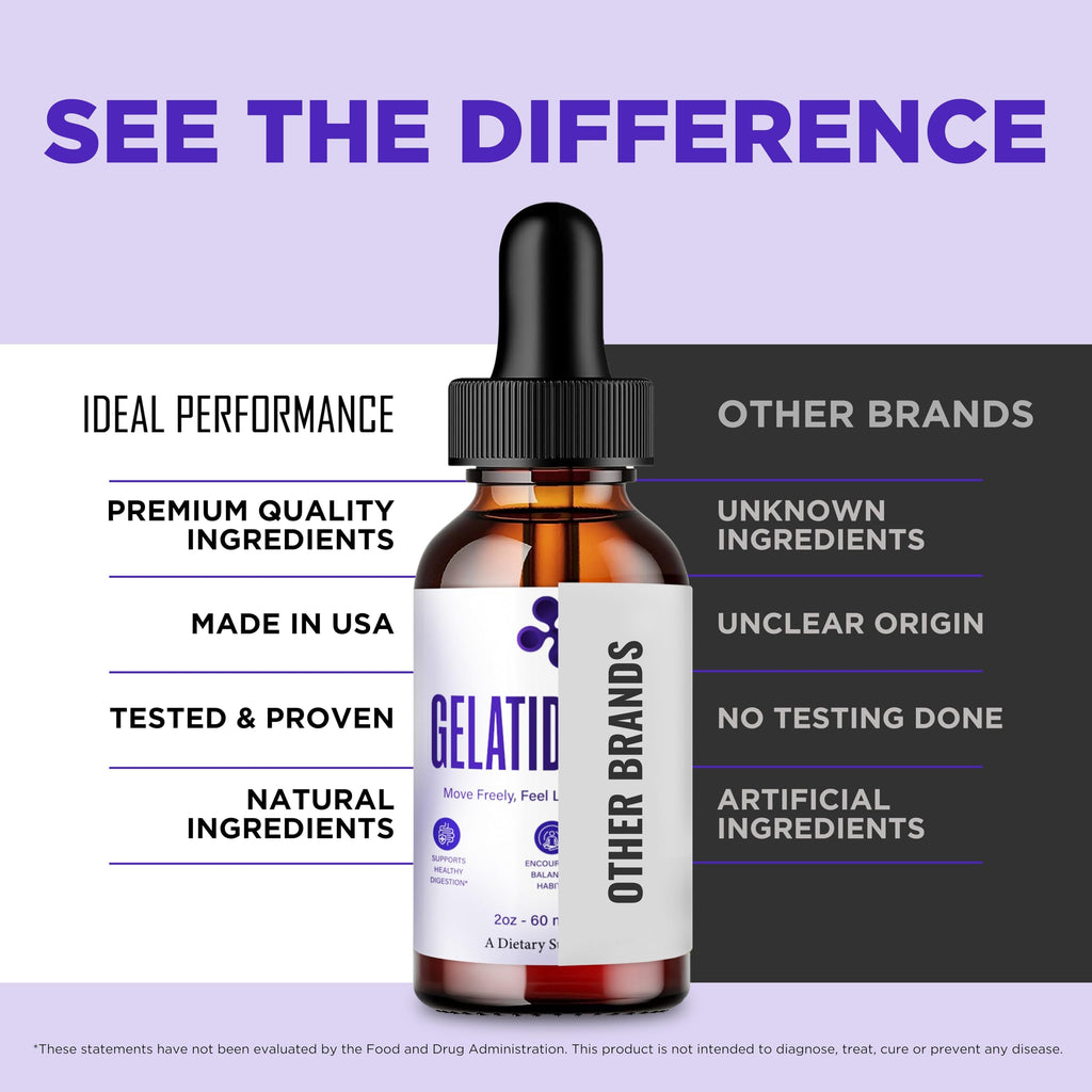 IDEAL PERFORMANCE Gelatide Max Drops, GelatideMax Droppers Reviews (5 Pack)
