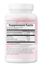 Myo-Inositol & D-Chiro Inositol 2,050mg | 240 Veggie Capsules + Vitamin C, Folate, DIM, & CoQ10 | Inositol Supplement for Women | 40:1 Ratio | Hormonal Balance & Ovarian Support | Filler Free
