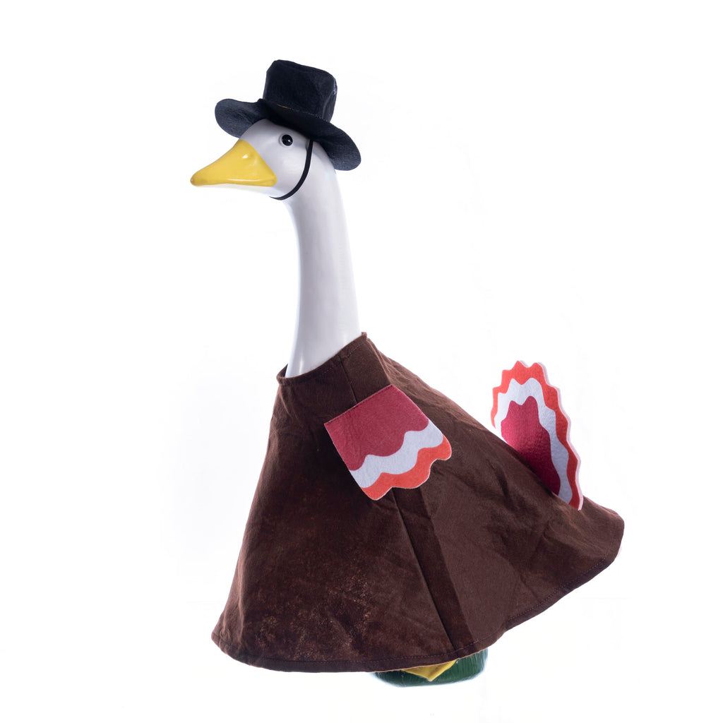 RIYYDEN 9 Set of Holiday Porch Goose Outfits All Seasons Holiday Christmas Birthday Easter Summer Hawaiian 4th of July Fall Lawn Goose Clothing Porch Clothes for Patio Yard Lawn Decor