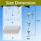 9 PCS Stainless Steel Bird deterrents for Outside,3D Bird Scarer Discs Set Pigeon Deterrent,Crow Deterrent,Bird reflectors to Keep Birds Away Woodpecker Deterrent for House