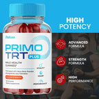 Primo TRT Gummies, Primo TRT Plus Advanced Performance Blend Supplement, PrimoTRT Try Prime Gomitas Maximum Strength Males Support for Overall Health Wellness All Natural Ingredients (60 Gummies)