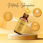 DERMAXGEN Organic Turmeric Oil for Skin Lightening - Turmeric Face Oil for Dark Spots, Anti-Aging & Hydrating Dry Skin - Glow Moisturizer for Face, Neck & Eyes (4 FL OZ / 60 ML)