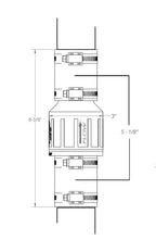 PumpSpy Silent Check Valve - 1-1/2" with Buna-N Couplings, Model CV-150, Spring-Loaded Flapper, Sump Pump Life Expectancy Increase, Includes Steel Clamps Fit 1-1/2″ Pipe