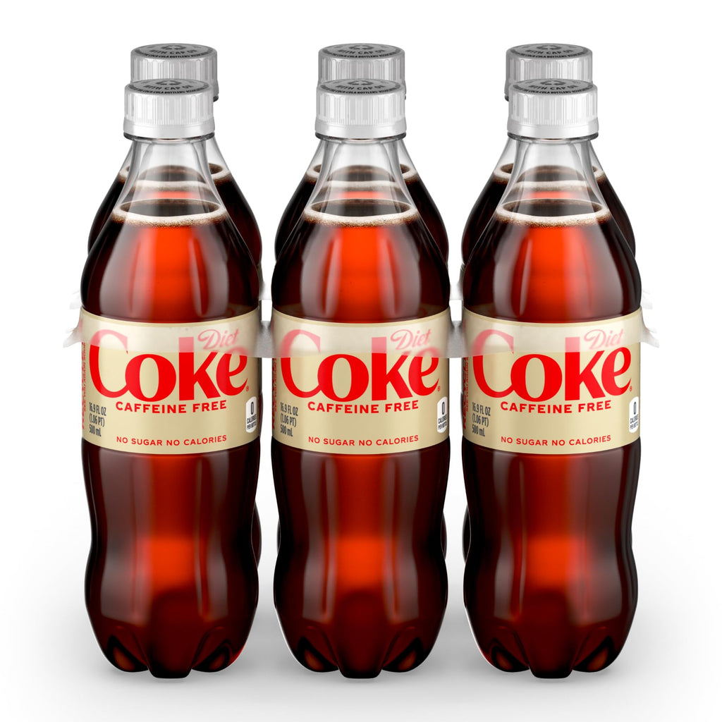 Diet Coke Caffeine Free Soda | 16.9 fl oz | 12 Pack | Soft Drink