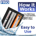 FRIO Cooling Wallet - Insulin Cooler for 45+ Hours of Stress Free On The Go - Purple - Large
