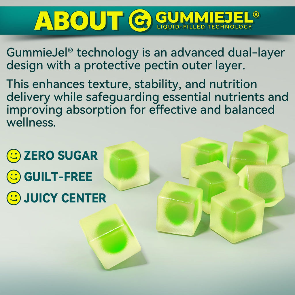 2 Pack Algae Omega 3 Gummies 1000mg, Plant Based DHA 460mg & EPA 230mg, Omega 3 Fish Oil Alternative for Adults, Plus MethylFolate, Vitamin B12, Phosphatidylserine, No Fishy Taste, Vegan, Sugar Free