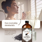 SIVA Lemograss Essential Oil - 0.33 Fl Oz – Natural Lemongrass Oil - for Diffuser, Face, Skin Care, Aromatherapy, Hair Care, Scalp and Body Massage