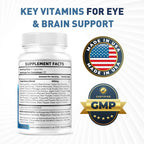 (2 Pack) Optivell Eye Capsules - Official Optivell Advanced Premium Vision Support Pills - Maximum Strength, Natural Vitamins for Overall Health & Wellness Reviews, 120 Capsules for 2 Months