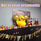 LINICE 30 Pcs Rubber Ducks, Random Assortment Ducks Bulk, Mini Rubber Duckies for Toddler Baby Bath Toys, Kids Bath Pool Toys Birthday Gifts Party Favors